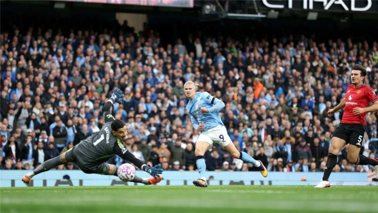 فيديو | لا يتوقف.. هالاند يسجل هدف مانشستر سيتي الثالث أمام مانشستر يونايتد فيديو | لا يتوقف.. هالاند يسجل هدف مانشستر سيتي الثالث أمام مانشستر يونايتد