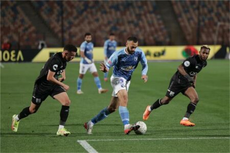 حكم مباراة بيراميدز وزد في الدوري المصري