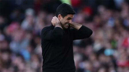 أرتيتا: لم نسمح لـ مانشستر سيتي بالتنفس.. ولا أعرف أهمية نقطة تعادل آرسنال أرتيتا: لم نسمح لـ مانشستر سيتي بالتنفس.. ولا أعرف أهمية نقطة تعادل آرسنال