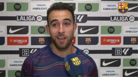 إريك جارسيا بعد الفوز على خيتافي: مستعد لخدمة برشلونة في أي مركز