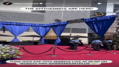 25 صورة من كواليس حفل توزيع جوائز الإيمي في دورته الـ 77