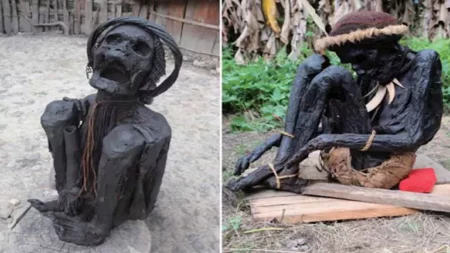 اكتشاف مومياوات بشرية مجففة بالدخان على نار هادئة (صور)