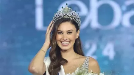 خطفت الأنظار بـ"الأسود".. ملكة جمال لبنان بفستان جذاب