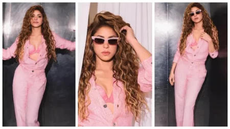 جمبسوت ونظارة شمس.. شاكيرا تنشر أحدث جلسة تصوير والجمهور يعلق:" شباب للأبد"