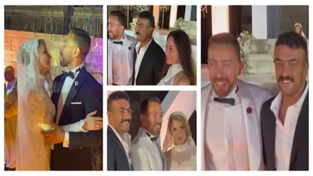 15 صورة لنجوم الفن في حفل زفاف مخرج فهد البطل