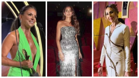 بمشاركة أمينة خليل وتامر عاشور.. 15 صورة من حفل الموريكس دور 2025