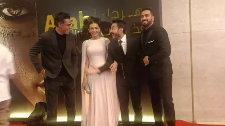 بالصور.. حضور لافت لـ أحمد زاهر وابنته ملك في مهرجان الفضائيات العربية بالصور.. حضور لافت لـ أحمد زاهر وابنته ملك في مهرجان الفضائيات العربية