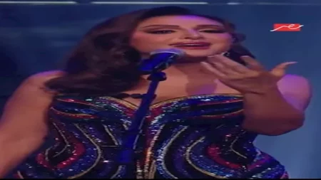 بعد تألقها في لندن.. لميس الحديدي لأنغام: "عادت تبهرنا وتذيبنا بإحساسها"