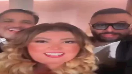 بوصلة رقص وغناء.. مها أحمد ومجدي كامل يحتفلان بزفاف نجل بيومي فؤاد