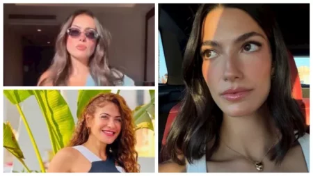 هيدي كرم جريئة وهدى المفتي بالحجاب.. لقطات نجوم الفن خلال 24 ساعة