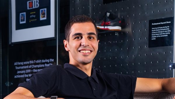 وادي دجلة يخُلد اسم علي فرج على ملعب الإسكواش وادي دجلة يخُلد اسم علي فرج على ملعب الإسكواش