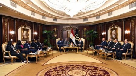 وزير الداخليه يستقبل نظيره الزامبي لبحث التعاون