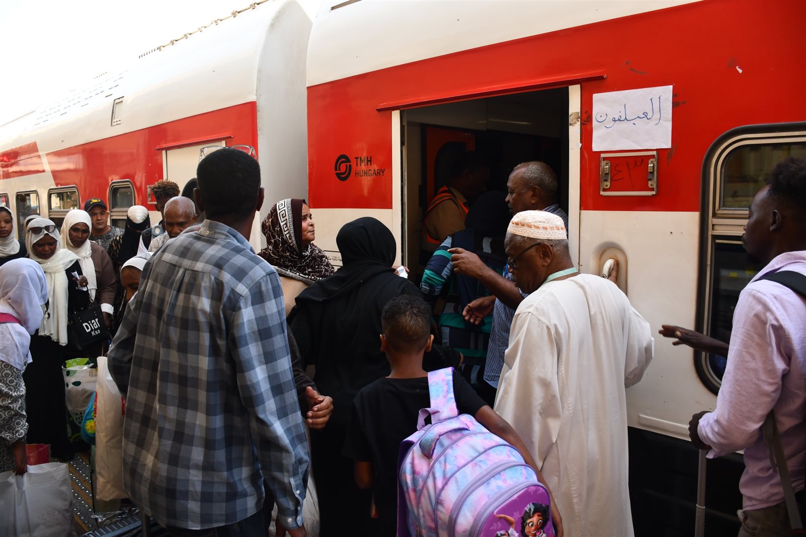 السكة الحديد تُسيّر الرحلة الرابعة والعشرين ضمن للعودة الطوعية للأشقاء السودانيين