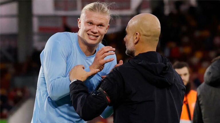 جوارديولا يتفوق على فينجر وهالاند يحقق إنجازاً للمرة الأولى في مسيرته