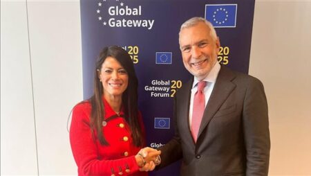 وزيرة التخطيط تبحث تفعيل ضمانات الاستثمار الأوروبية بمصر بقيمة 1.8 مليار يورو