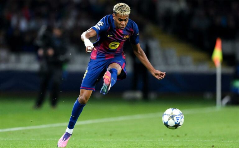 موقف لامين يامال من مباراة برشلونة وجيرونا