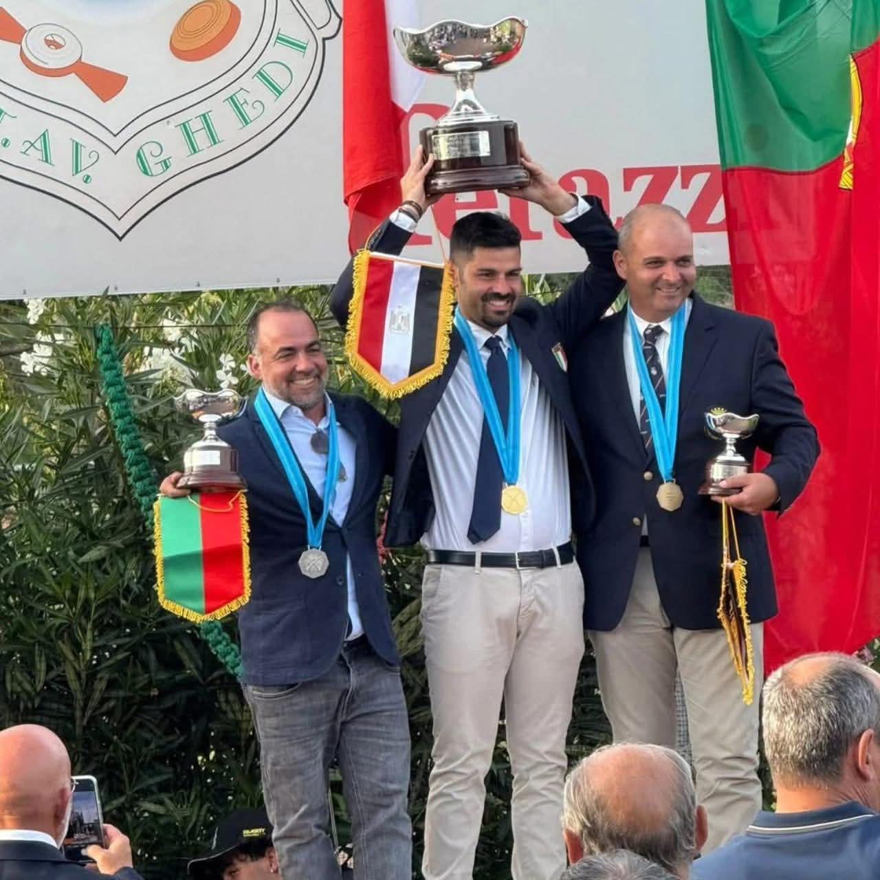 فرانكو دوناتو وأحمد شبراوي ضمن أفضل 10 رماة في العالم