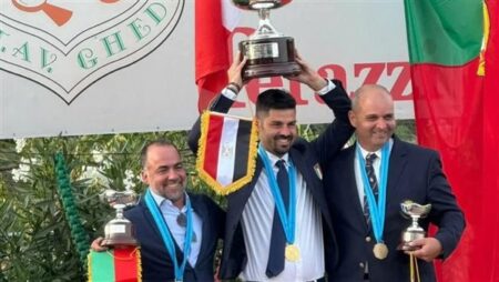 فرانكو دوناتو وأحمد شبراوي ضمن أفضل 10 رماة في العالم