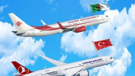 الخطوط التركية والجزائرية توقعان اتفاقية تعاون مشترك