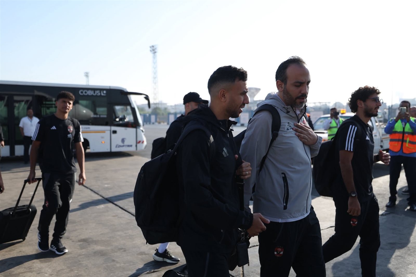 دوري أبطال أفريقيا| بعثة الأهلي تطير إلى بوروندي لمواجهة إيجل نوار.. صور