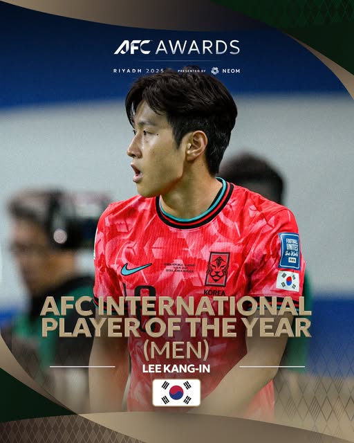 السعودية تُهيمن على جوائز الأفضل لعام 2025 فى قارة آسيا