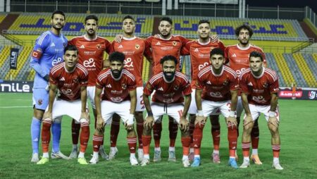 دوري أبطال أفريقيا.. الأهلي يرتدي التيشيرت الأحمر في مواجهة إيجل نوار