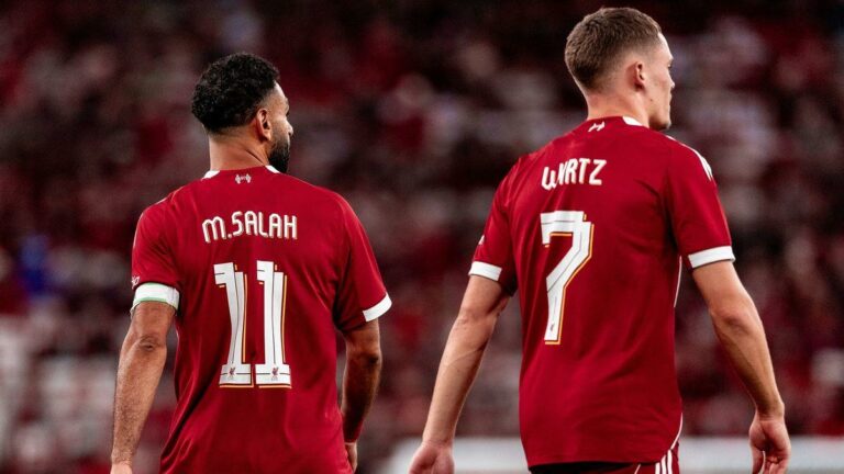 مستشهدًا بـ محمد صلاح.. سلوت يرد على انتقادات أداء فلوريان فيرتز مع ليفربول