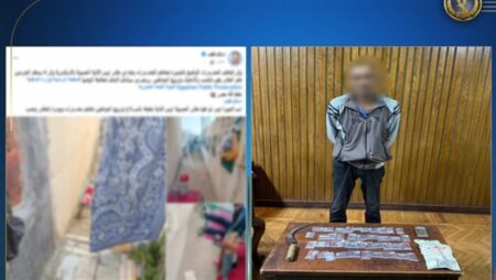 الداخلية تضبط عاطلاً اتخذ مقابر بالإسكندرية وكرًا لتجارة وتعاطي المخدرات