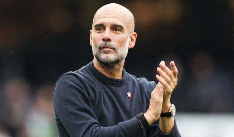 جوارديولا: أشعر بخيبة أمل لعدم تسجيل هالاند 5 أهداف أمام إيفرتون جوارديولا: أشعر بخيبة أمل لعدم تسجيل هالاند 5 أهداف أمام إيفرتون