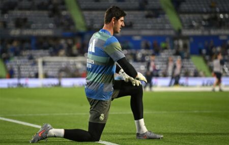 على رأسهم كورتوا.. موقف خماسي ريال مدريد من مباراتي يوفنتوس وبرشلونة