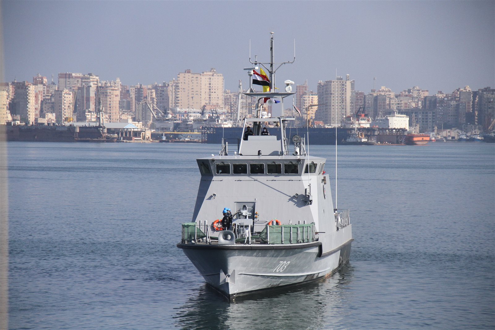 القوات البحرية تحتفل بعيدها الـ 58.. اللواء بحري أركان حرب محمود عادل فوزي: مصر دولة بحرية بامتياز.. وفي مثل هذا اليوم أطلقت صواريخ الحق فى عرض البحر فحطمت حاجز الهزيمة بإغراق المدمرة إيلات