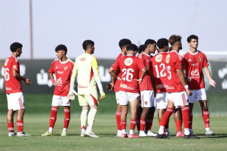 ركلة جزاء تتسبب في إلغاء مباراة الأهلي وبيراميدز مواليد 2007