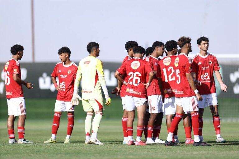 ركلة جزاء تتسبب في إلغاء مباراة الأهلي وبيراميدز مواليد 2007