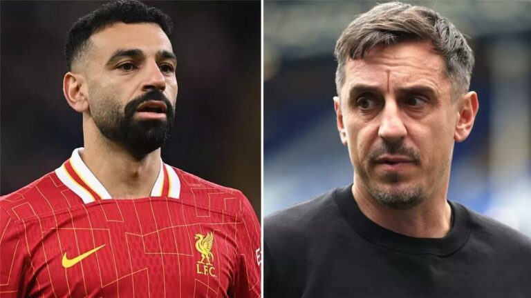 نيفيل: محمد صلاح يمكنه اللعب حتى عمر 52 عامًا وما فعله أدهشني نيفيل: محمد صلاح يمكنه اللعب حتى عمر 52 عامًا وما فعله أدهشني