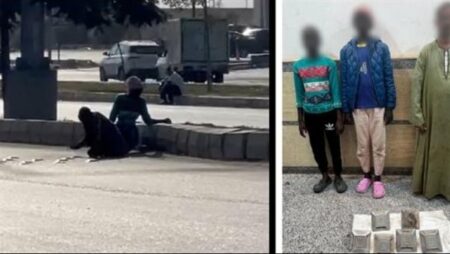 الداخلية تكشف ملابسات مقطعى فيديو لطفلتين تسرقان حواجز حديدية لتهدئة السرعة بالجيزة