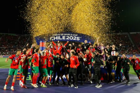 برشلونة وريال مدريد يتنافسان على ضم لاعب المغرب بعد تألقه في كأس العالم للشباب