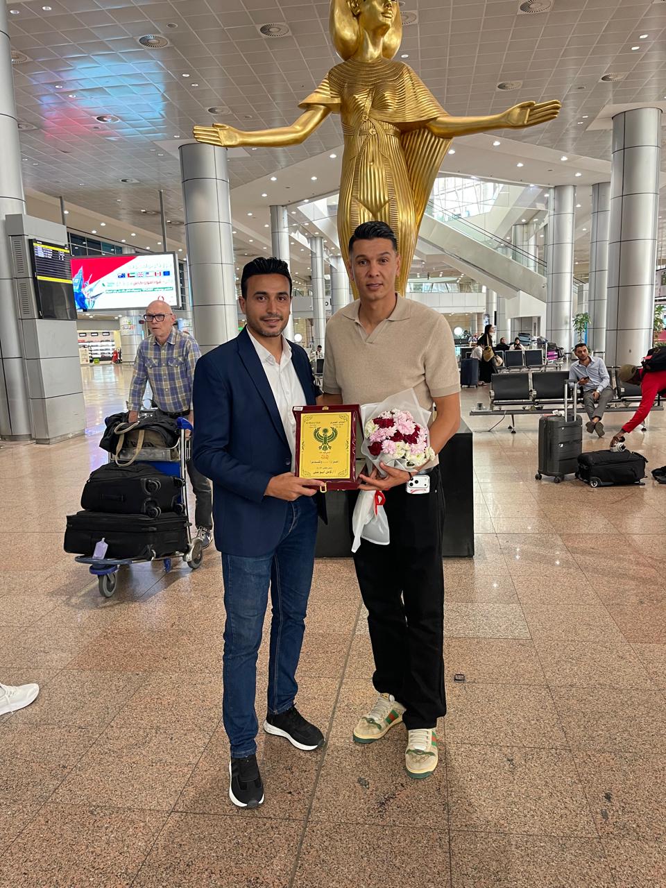 الاتحاد الليبي يشكر المصري البورسعيدي على الاستقبال الحافل