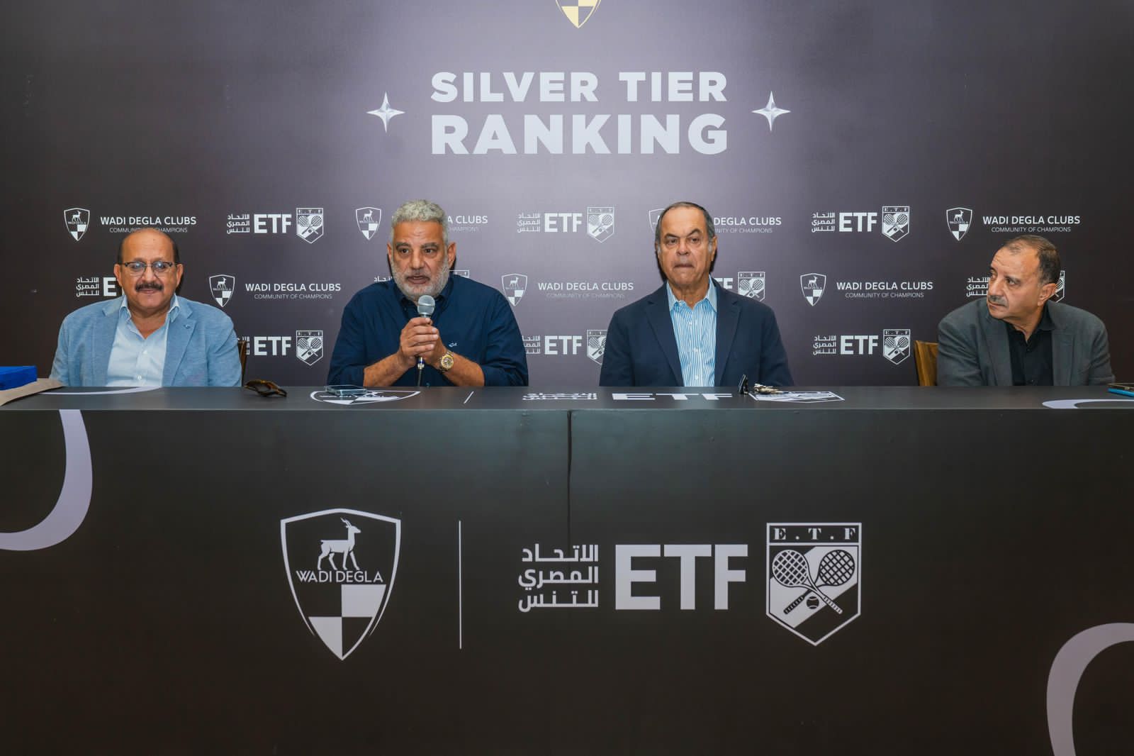 أندية وادي دجلة تحصل على التصنيف الفضي في تقييم الاتحاد المصري للتنس