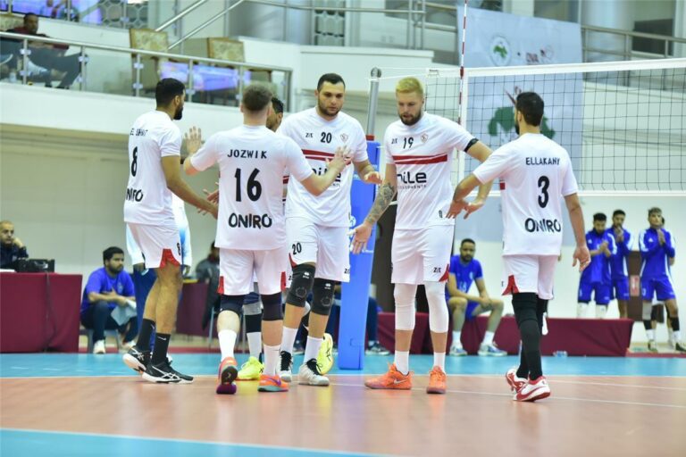 مستند | الزمالك يخطر اتحاد الطائرة بعقوبات إداري الفريق