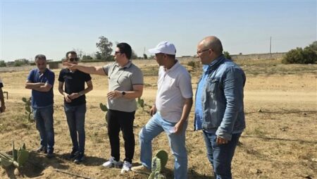 مدير معهد بحوث إدارة المياه يتفقد المحطة البحثية بوادي النطرون