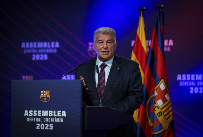 لابورتا: حكم مباراة جيرونا تعمد تصرفه تجاه فليك.. وسنفوز في برنابيو