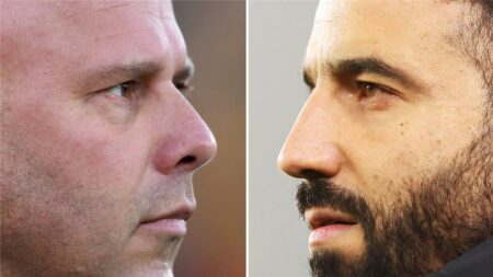 أموريم يتجاهل آرني سلوت قبل لقاء برايتون: لا أهتم بما يقوله أموريم يتجاهل آرني سلوت قبل لقاء برايتون: لا أهتم بما يقوله