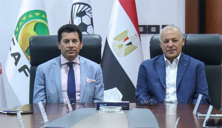 تفاصيل اجتماع وزير الرياضة وأبو ريدة لبحث سبل تطوير كرة القدم في مصر
