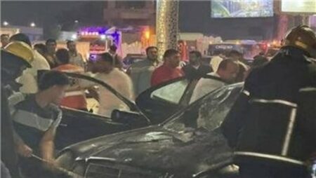 «الصحة» تدفع بـ28 سيارة إسعاف إلى موقع حادث تصادم على طريق «القاهرة - السويس»