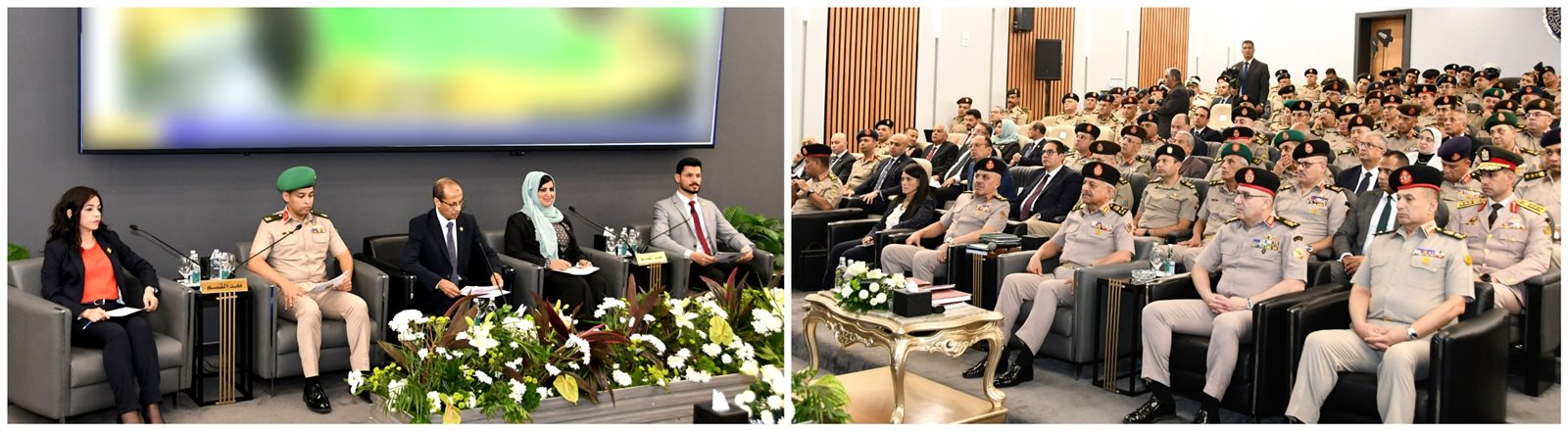 وزير الدفاع يشهد مناقشة البحث الرئيسي لمركز الدراسات الاستراتيجية للقوات المسلحة