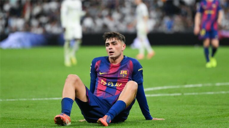 فيديو | لاعب ريال مدريد يسخر من بيدري خلال الكلاسيكو بسبب نيجريرا