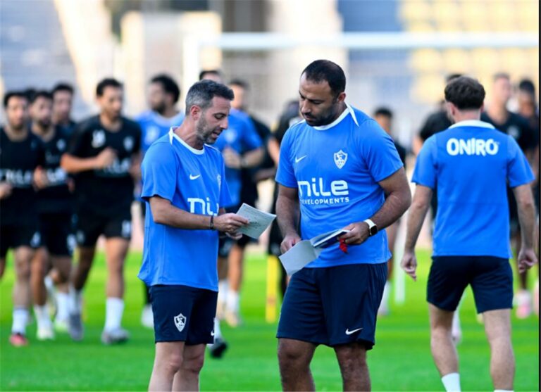 مران الزمالك | محاضرة من فيريرا.. وجاهزية الثنائي المصاب استعدادًا لمواجهة البنك الأهلي