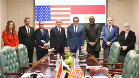 خالد عبد الغفار يستقبل وزير خارجية ولاية نبراسكا الأمريكية لبحث التعاون خالد عبد الغفار يستقبل وزير خارجية ولاية نبراسكا الأمريكية لبحث التعاون