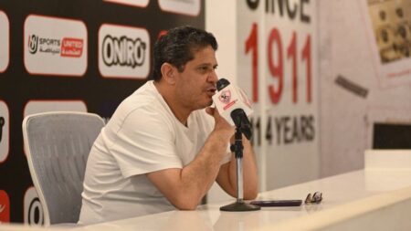 أيمن الرمادي: جمهور الزمالك سبب هدف تعادل فريقه أمام البنك الأهلي