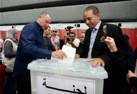 غلق باب التصويت في انتخابات الأهلي